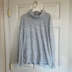 Columbia fleece turtleneck sweater size XL EUC